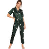 Print Satin Spring Summer Pajamas