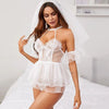 Sexy Mesh Wedding Lingerie Set