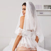 Sexy Mesh Wedding Lingerie Set