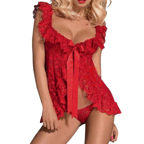 Lace Lingerie with G-String