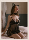 Vintage Back Split Baby Doll